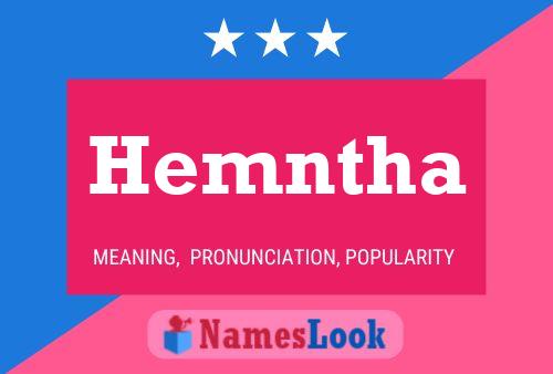 Hemntha Name Poster