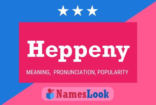 Heppeny Name Poster