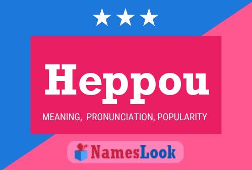 Heppou Name Poster