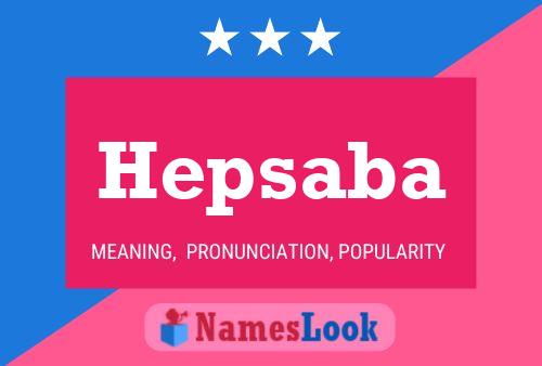 Hepsaba Name Poster