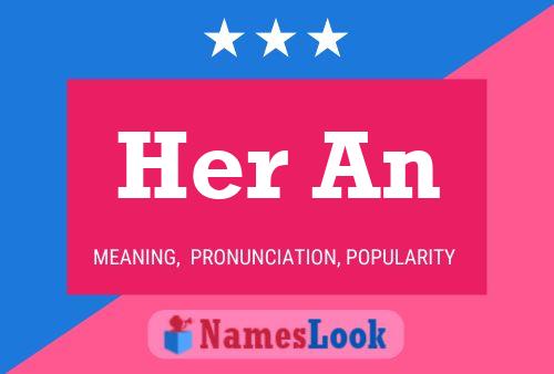 Her An Name Poster