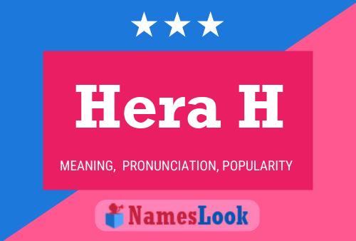 Hera H Name Poster