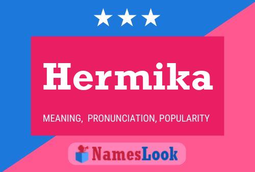 Hermika Name Poster