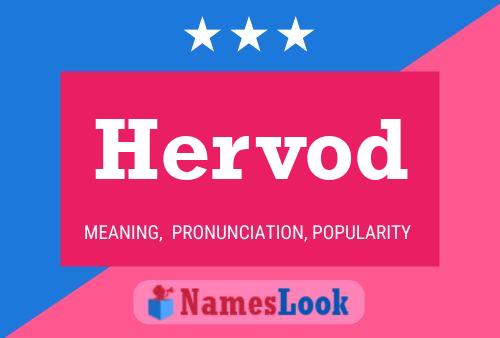 Hervod Name Poster