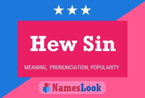 Hew Sin Name Poster