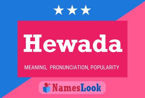 Hewada Name Poster