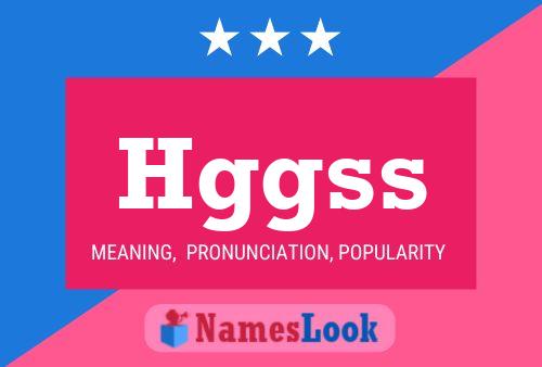 Hggss Name Poster