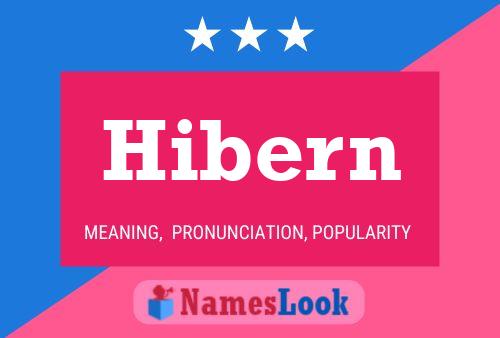 Hibern Name Poster