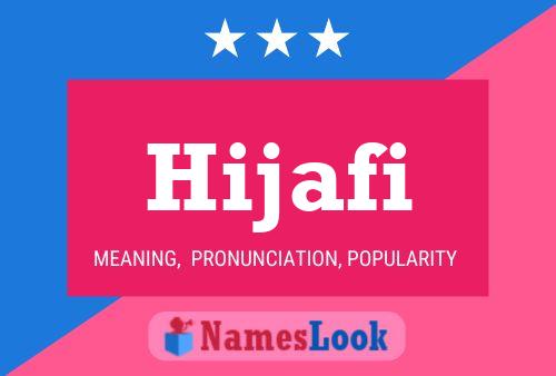 Hijafi Name Poster