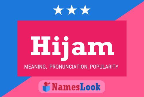 Hijam Name Poster