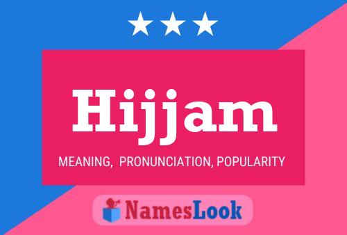 Hijjam Name Poster