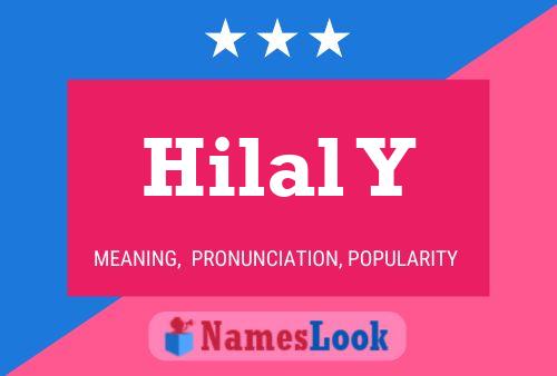 Hilal Y Name Poster