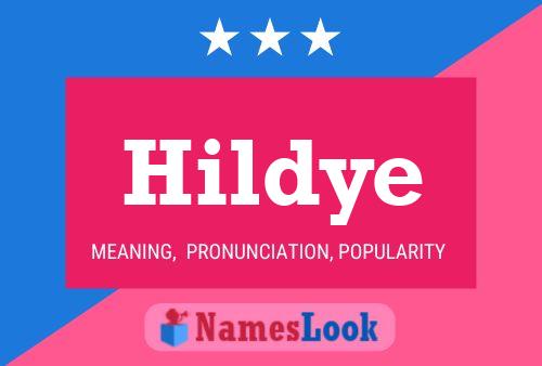 Hildye Name Poster