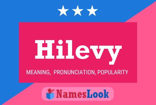 Hilevy Name Poster