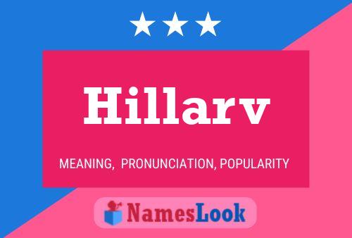 Hillarv Name Poster