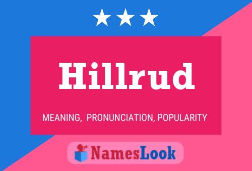 Hillrud Name Poster