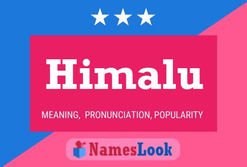 Himalu Name Poster