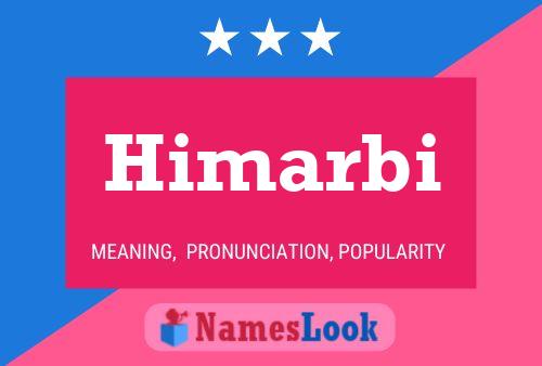 Himarbi Name Poster