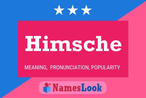 Himsche Name Poster