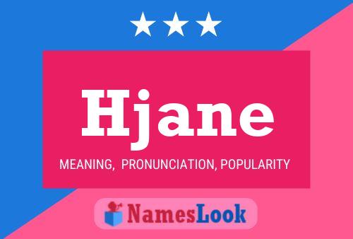 Hjane Name Poster