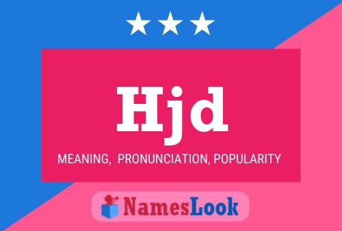 Hjd Name Poster