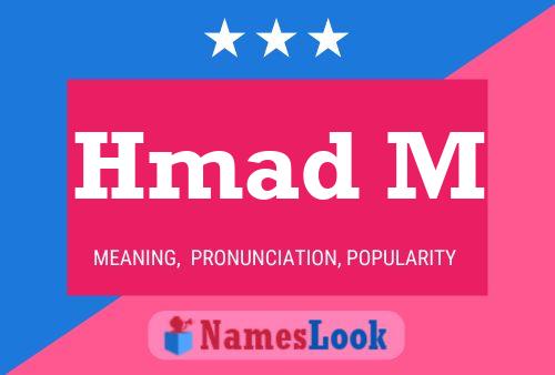 Hmad M Name Poster