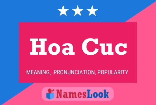 Hoa Cuc Name Poster