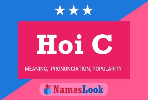 Hoi C Name Poster