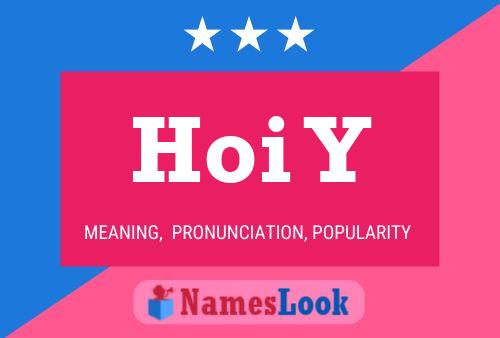 Hoi Y Name Poster