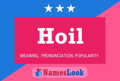 Hoil Meaning Pronunciation Origin And Numerology Nameslook