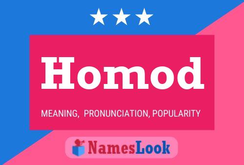 Homod Name Poster