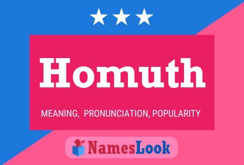 Homuth Name Poster