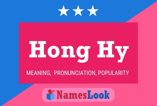 Hong Hy Name Poster