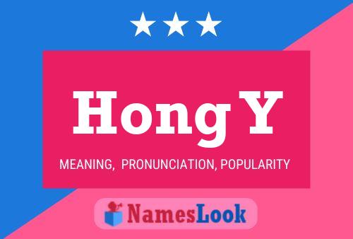 Hong Y Name Poster