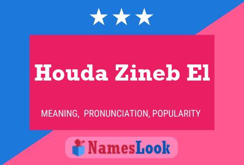 Houda Zineb El Name Poster