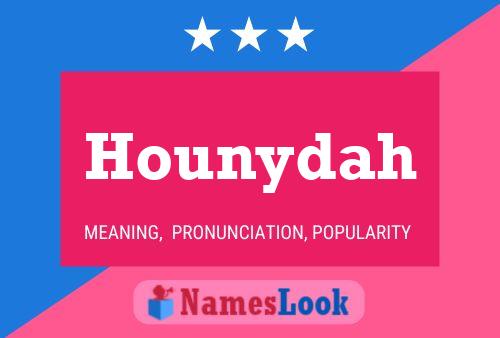 Hounydah Name Poster