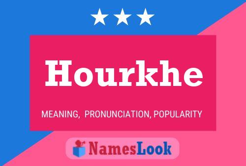 Hourkhe Name Poster