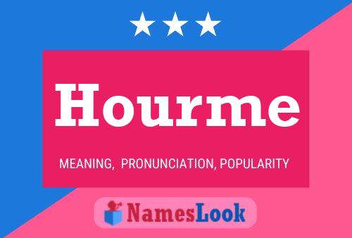 Hourme Name Poster