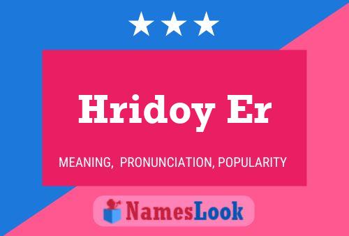 Hridoy Er Name Poster