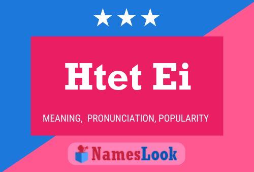 Htet Ei Name Poster