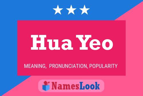 Hua Yeo Name Poster