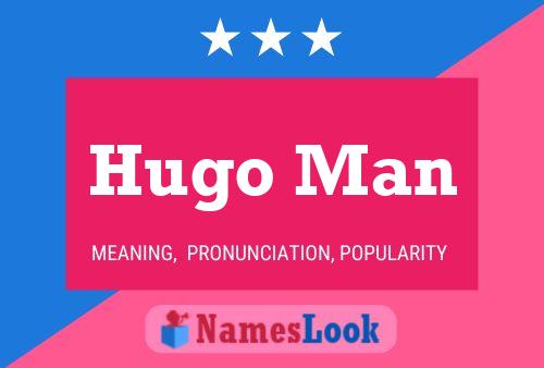 Hugo Man Name Poster