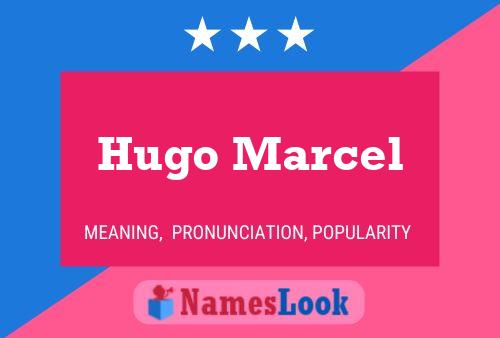 Hugo Marcel Name Poster