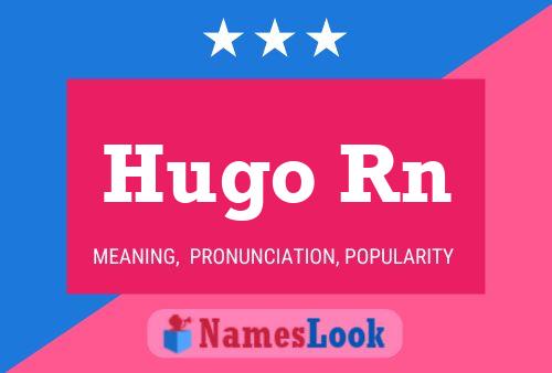 Hugo Rn Name Poster