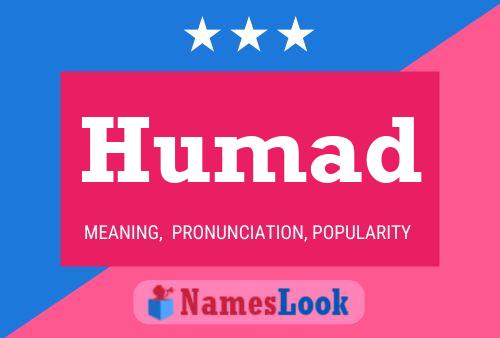 Humad Name Poster