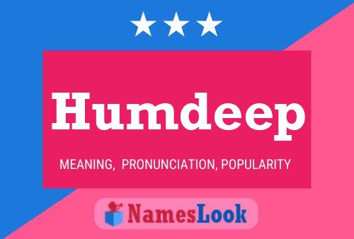 Humdeep Name Poster