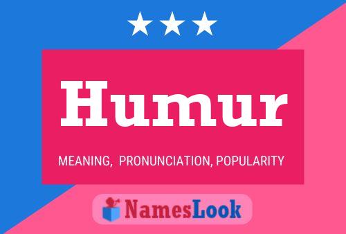 Humur Name Poster