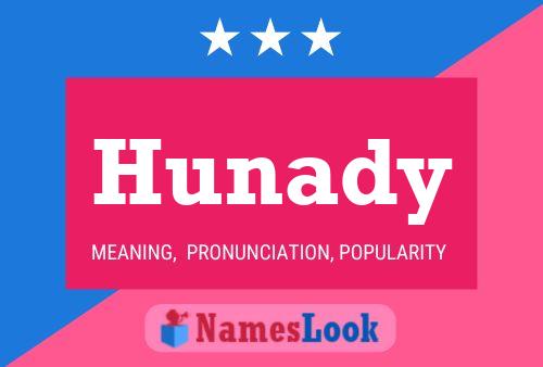 Hunady Name Poster