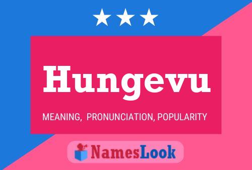 Hungevu Name Poster