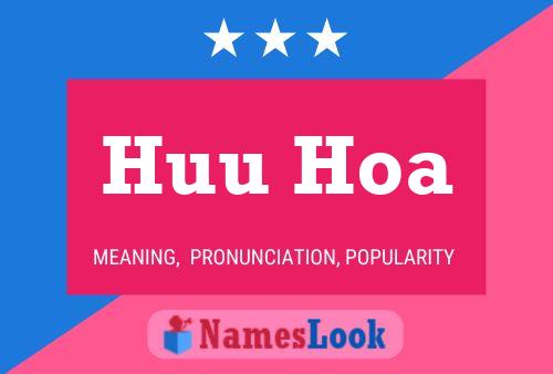 Huu Hoa Name Poster